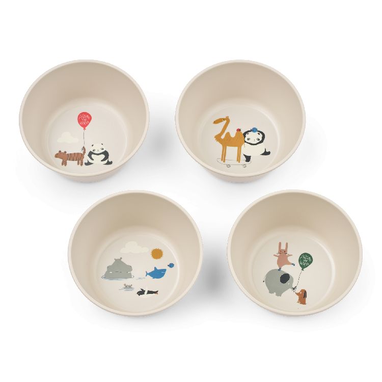 Bord Liewood Cees 4 Pack, kom | Around The world