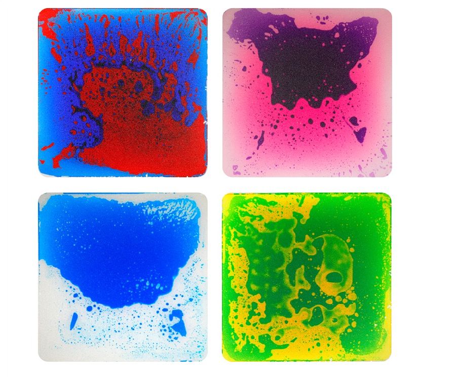 Vloertegel Playlearn Sensory Small Liquid Floor Tiles