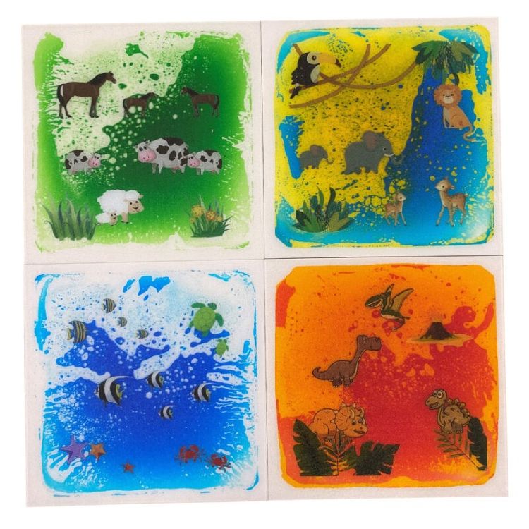 Vloertegel Playlearn Sensory Small Liquid Floor Tiles