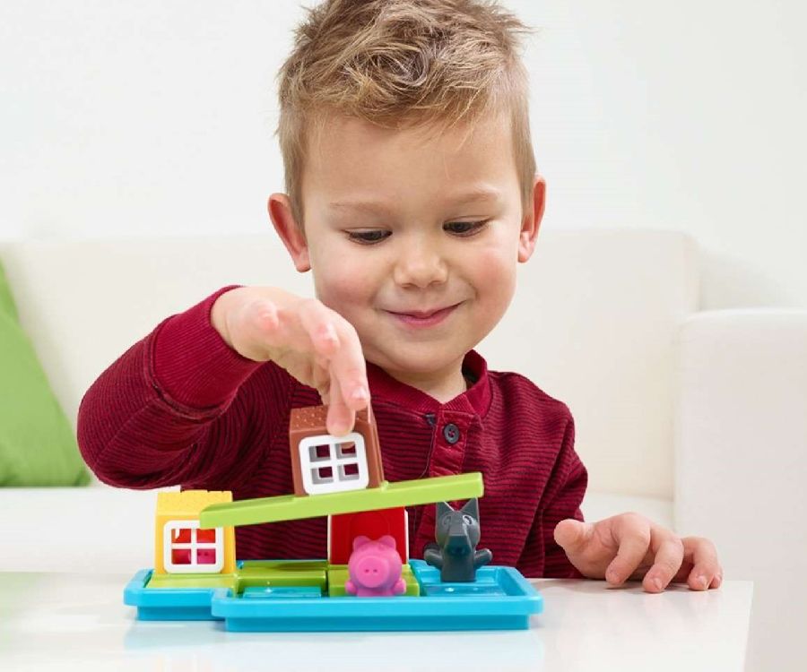 Educatief spel Smart Games Drie kleine biggetjes | Preschool Puzzle Game