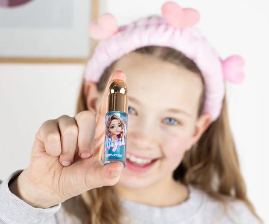 LIPGLOSS 1st, Beauty And Me, blauw/ groen, assortiment, lipgloss verandert van kleur, verzorgingsproduct