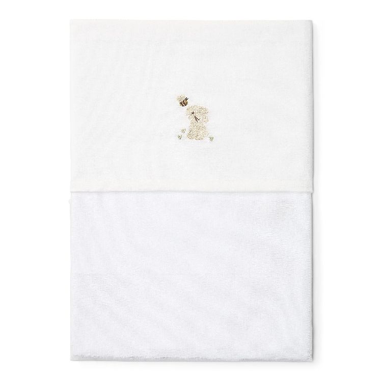 Laken Little Dutch Ledikantlaken, geschikt voor babybed 60x120/babybed 70x140 | Baby Bunny
