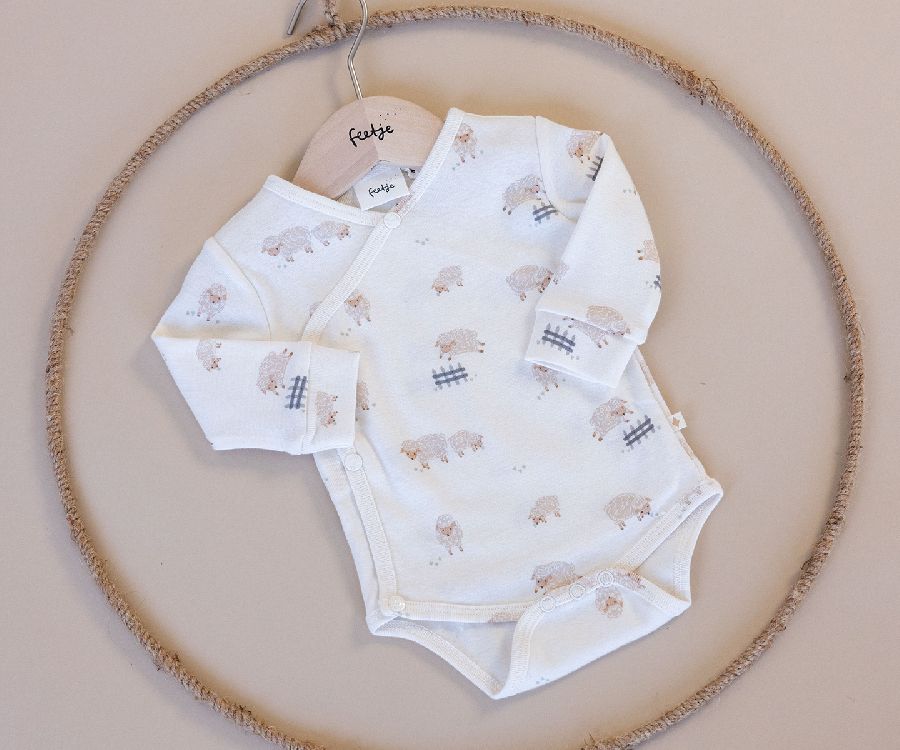 Body Feetje geboortebody met overslag