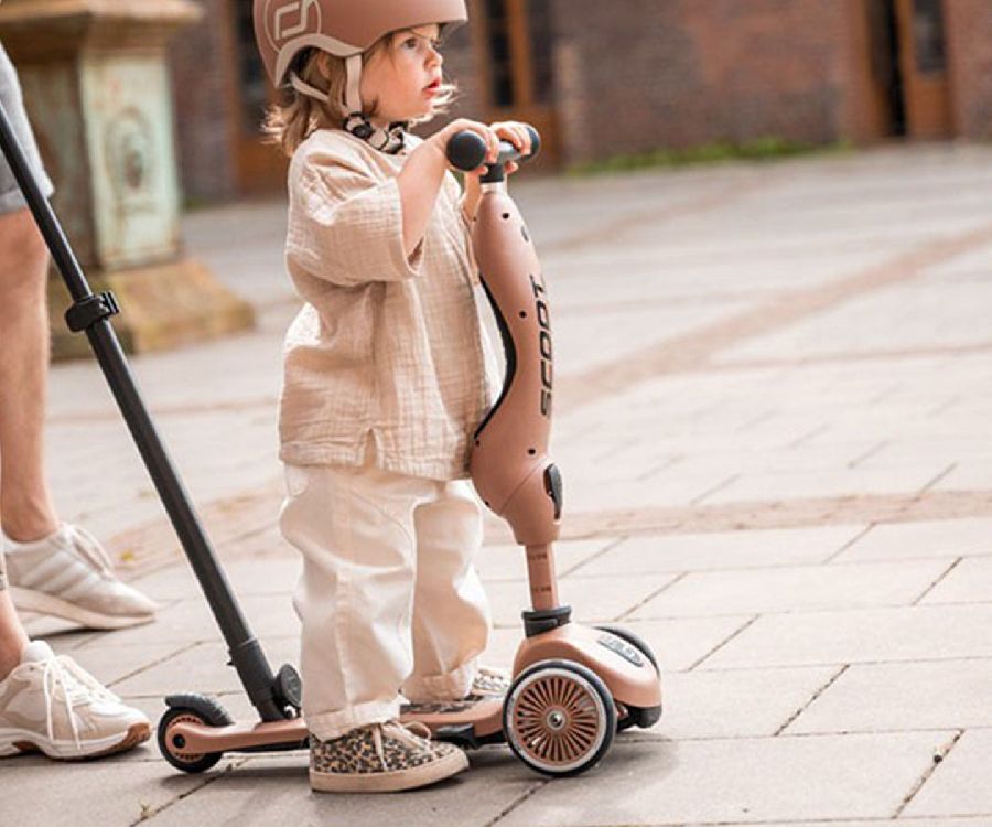 Loopfiets & -auto Scoot and Ride Highwaykick 1 Push & Go