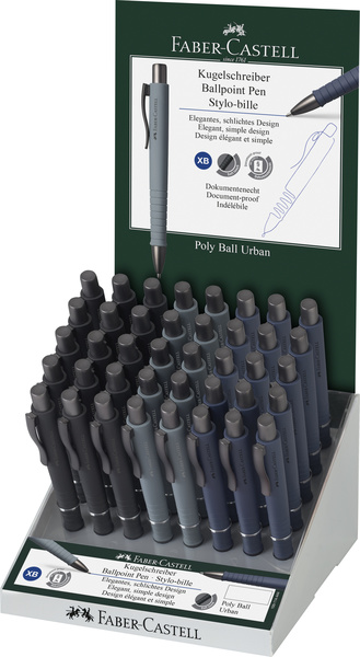 Balpen Faber-Castell Polyball XB Urban, standaard