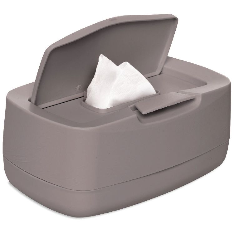 Box voor doekjes Bébé-Jou Easy wipe box | Chalk Brown