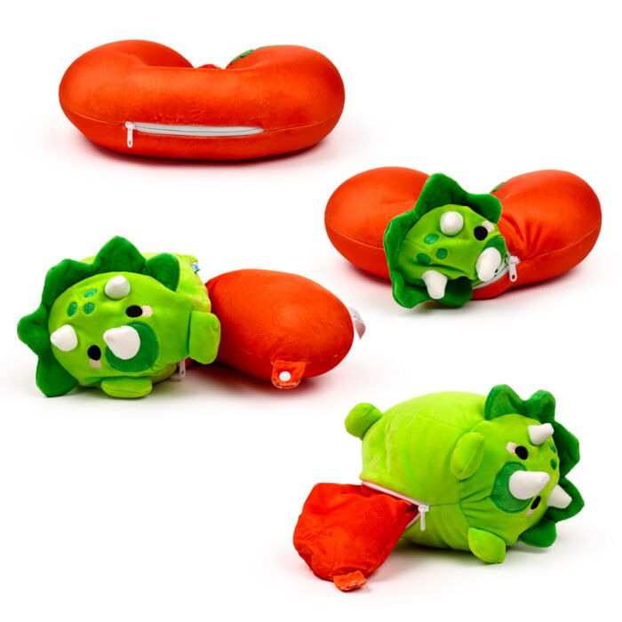 Reiskussen Swapseazzz, 2-in-1 Plush Travel Pillow & Toy