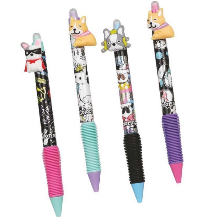 Balpen Lannoo Graphics Erasable Pens - Dog Clothes, gel