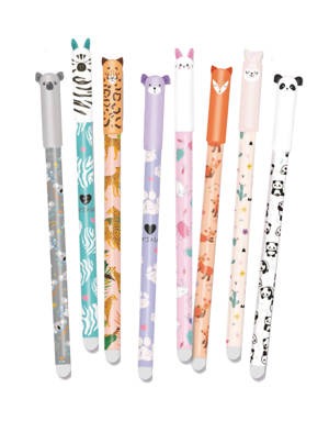 Balpen Lannoo Graphics Erasable Pens - Pets, gel