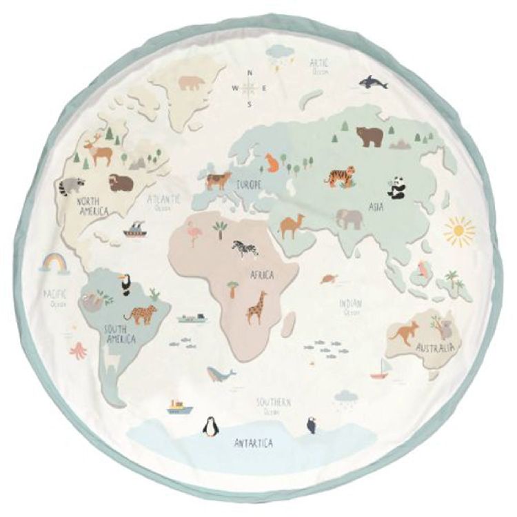 Speeltapijt zonder speelboog Play & Go Double printed | Noomad Original