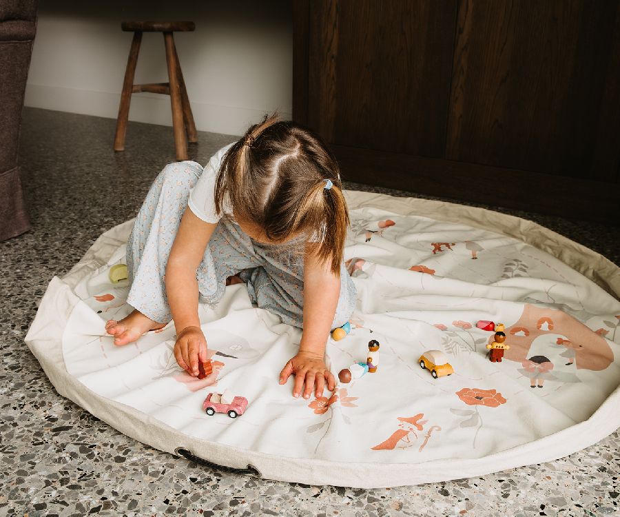 Speeltapijt zonder speelboog Play & Go Double printed | Noomad Original