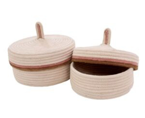 Mand voor was- en verzorgingstafels Tapis Petit Basket set Amie