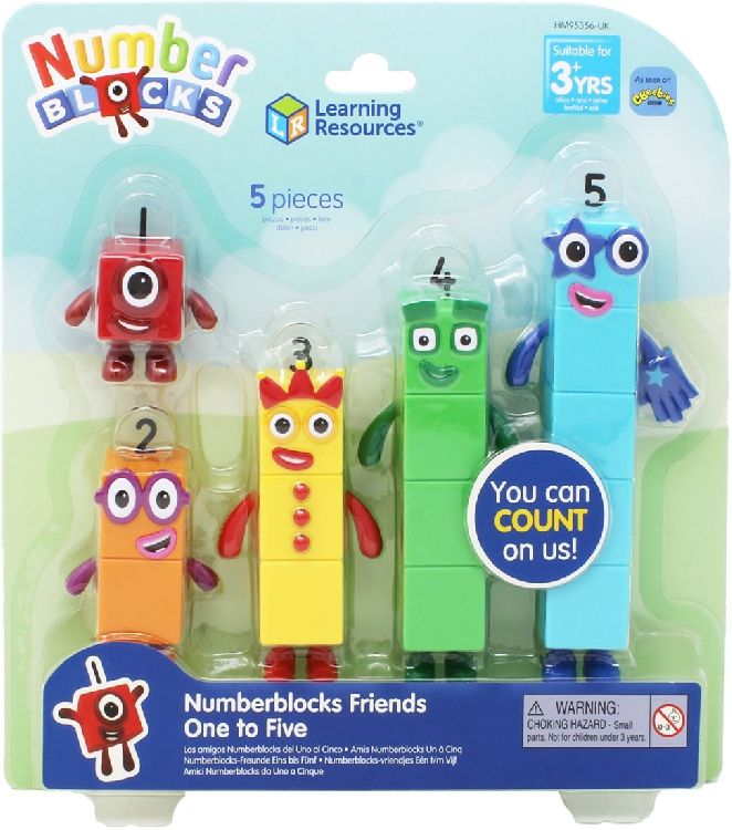 Educatief spel Learning Resources Numberblocks friends one to five