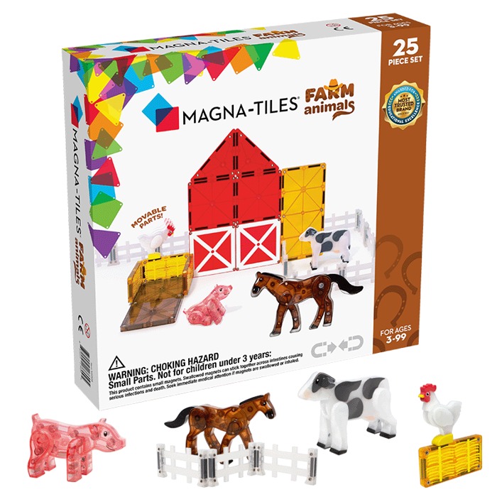 Magnetisch speelgoed Magna-Tiles Farm animals