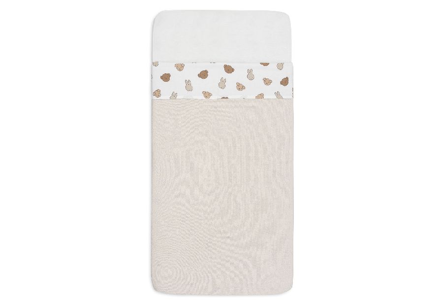 Laken Jollein, geschikt voor babybed 60x120/babybed 70x140 | Miffy and Friends