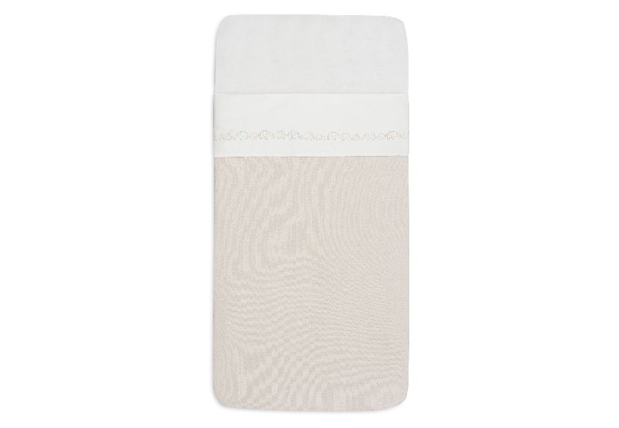 Laken Jollein, geschikt voor babybed 60x120/babybed 70x140 | Elephant Tales