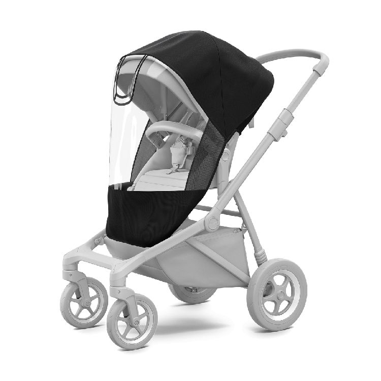 Regenscherm/windscherm Thule Rain cover, geschikt voor inzet/wandelwagen Thule Sibling seat/Sleek 2