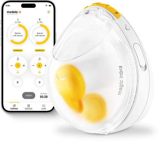 Borstpomp Medela Magic InBra enkelzijdig, elektronisch