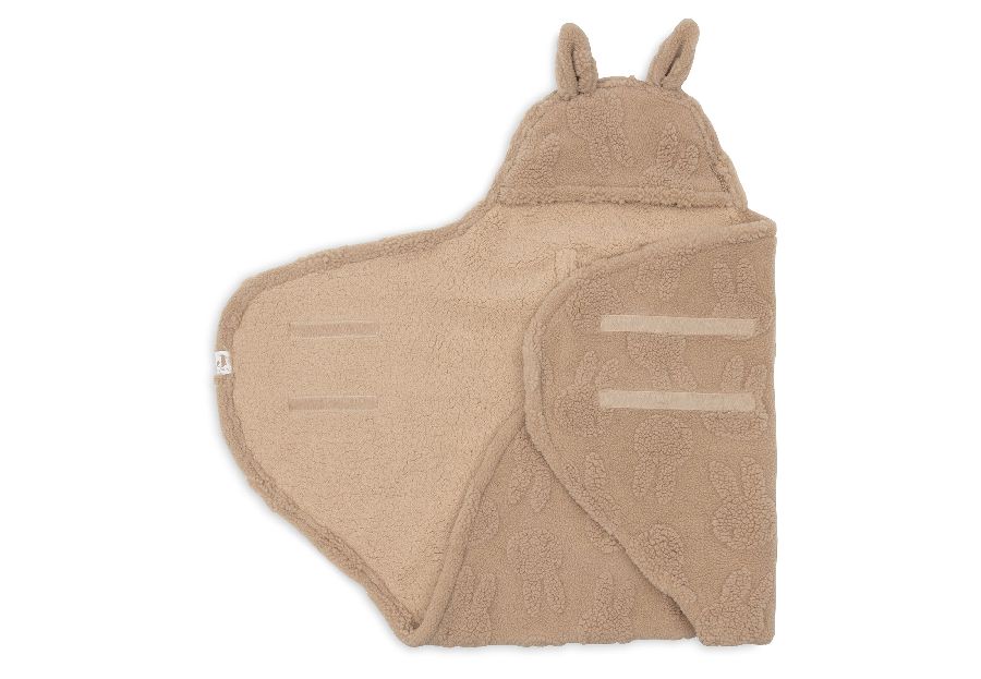 Wikkeldeken Jollein | Miffy Jacquard Teddy biscuit