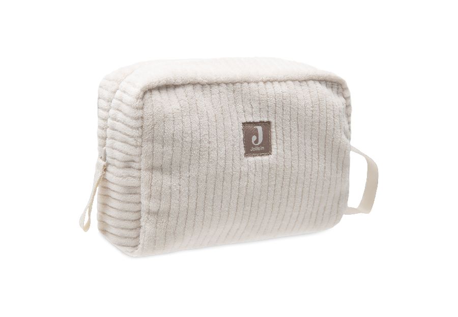 Toilettas Jollein Etui | Cloudy Rib oatmeal