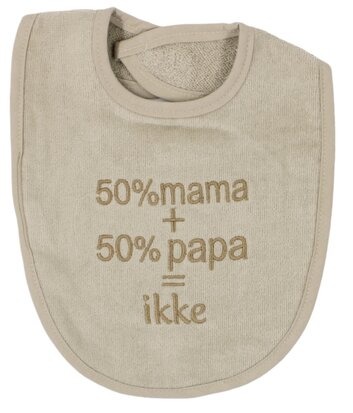 Slabbetje PetitVillain Mama en papa