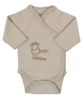 Body PetitVillain Kiekeboe Giraffe geboortebody met overslag