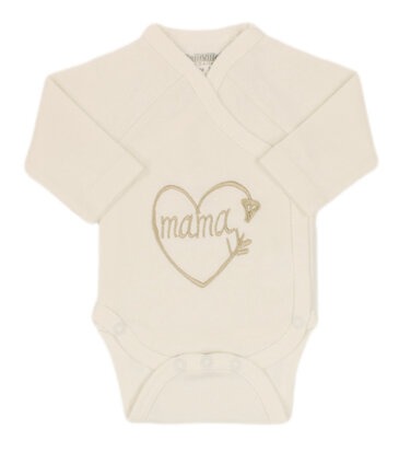 Body PetitVillain Mama geboortebody met overslag