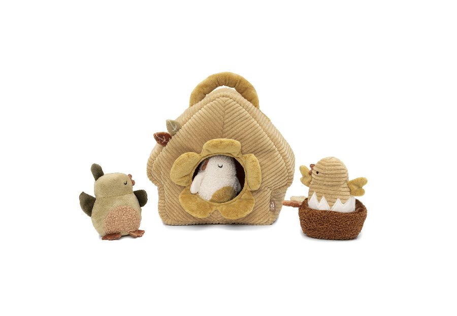 Dieren speelset Jollein Hide and seek activiteitenspeeltje set | Tiny Park