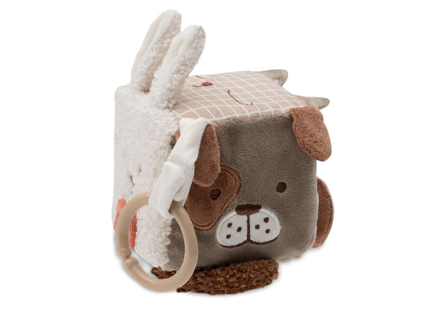Zachte activiteitenkubus Jollein Activity cube | Animal Friends