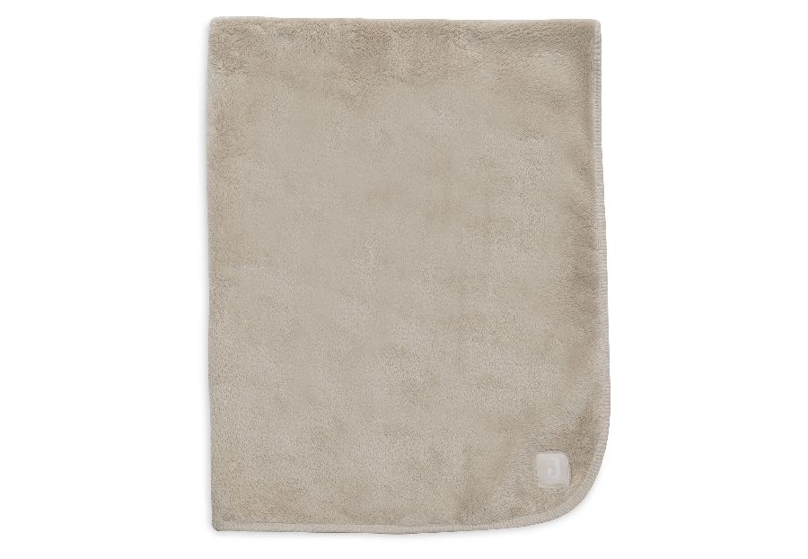 Deken Jollein, geschikt voor babybed 60x120/babybed 70x140 | Basic Jersey/Sherpa warm sand