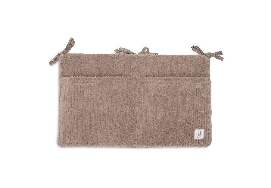 Opbergzak Jollein Boxopbergzak organizer | Cloudy Rib milky coffee