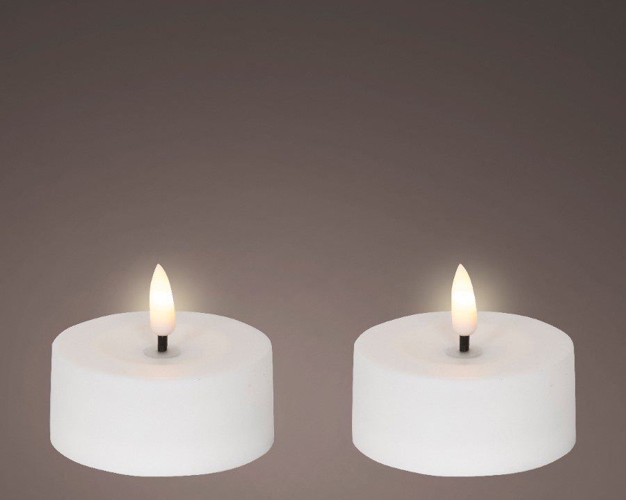 Verlichting Lumineo, theelicht, D 7 x H 3.2 cm