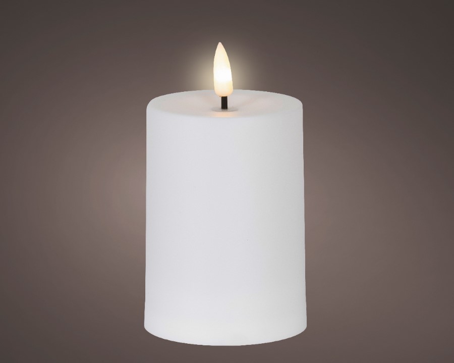 Verlichting Lumineo, kaars, D 7 x H 10 cm