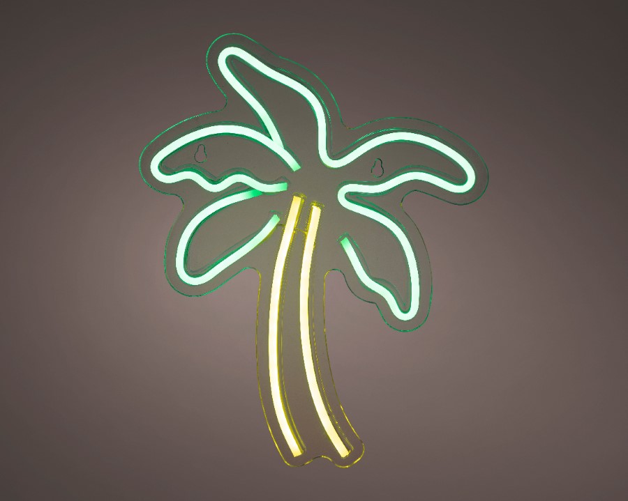 Verlichting Lumineo, palmboom, L 1.6 x B 25 x H 31 cm