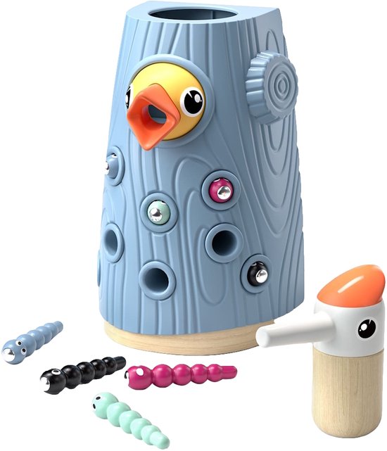 Magnetische figuren Topbright Feed the woodpecker