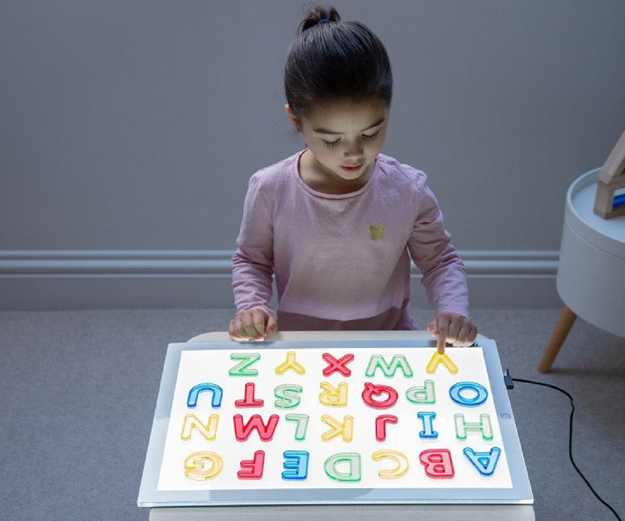 Losse vormen & figuren TickiT Doorschijnende hoofdletters