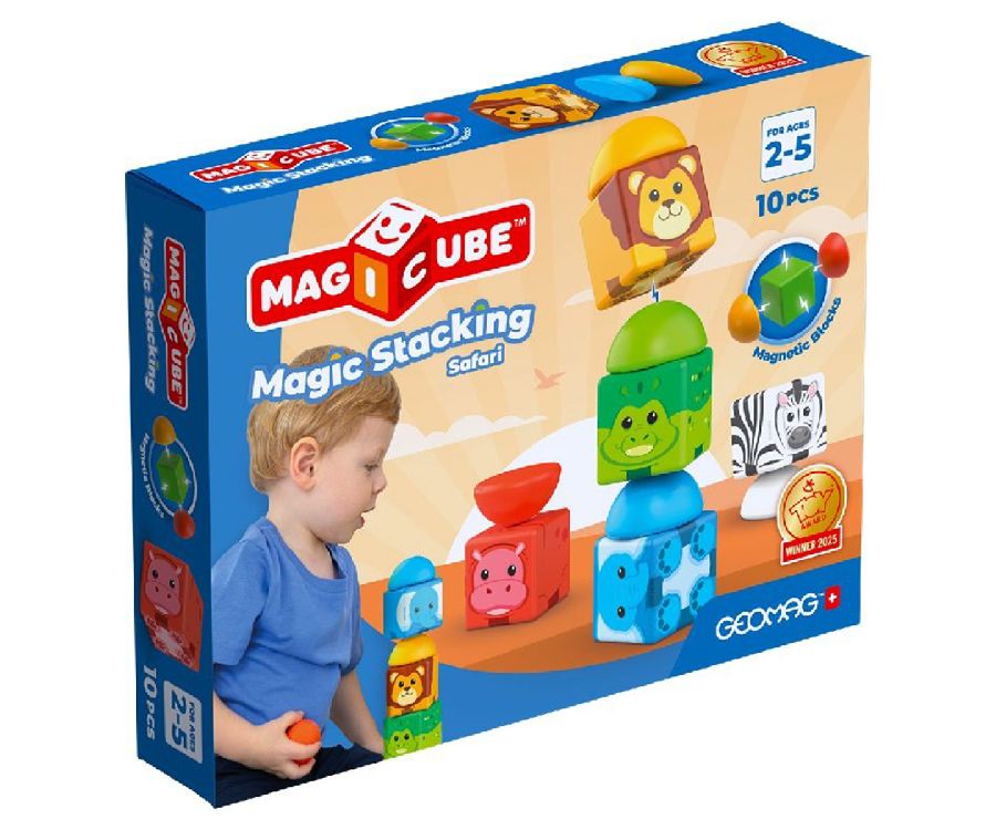 Magnetische figuren Geomag Magic stacking safari | MagiCube