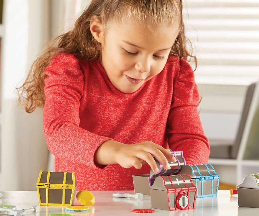 Educatief spel Learning Resources Sorting surprise pirate treasure