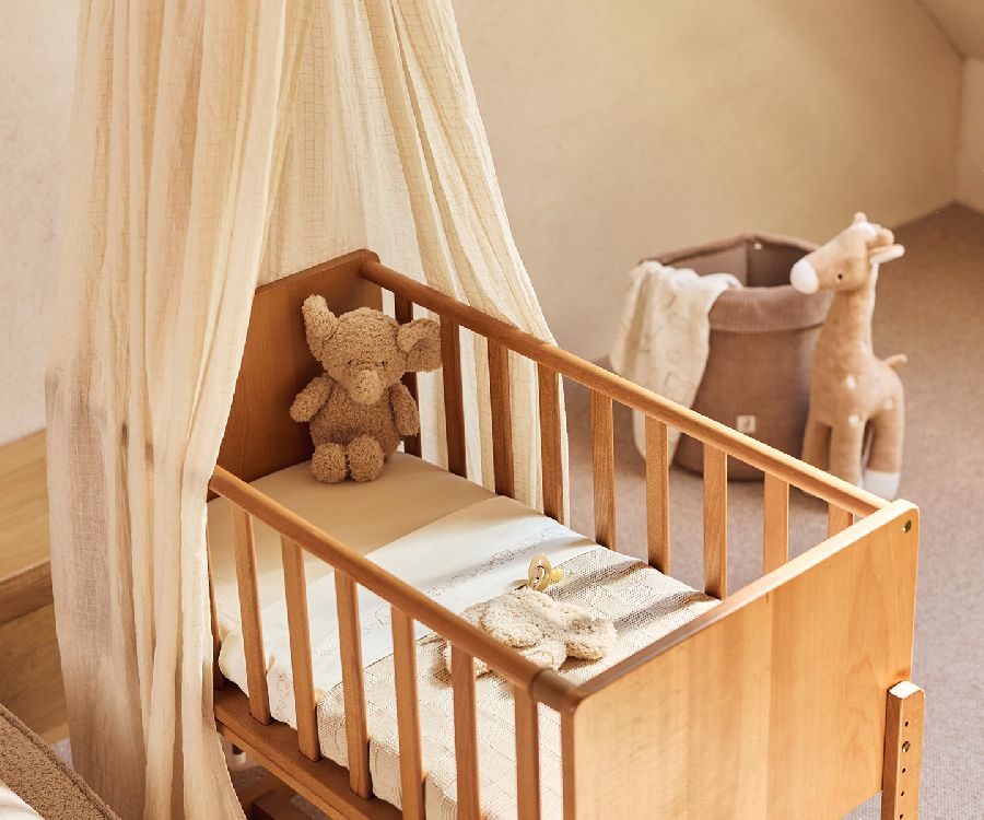 Hemel Jollein Sluier, geschikt voor wieg/park/babybed | Cosy Check