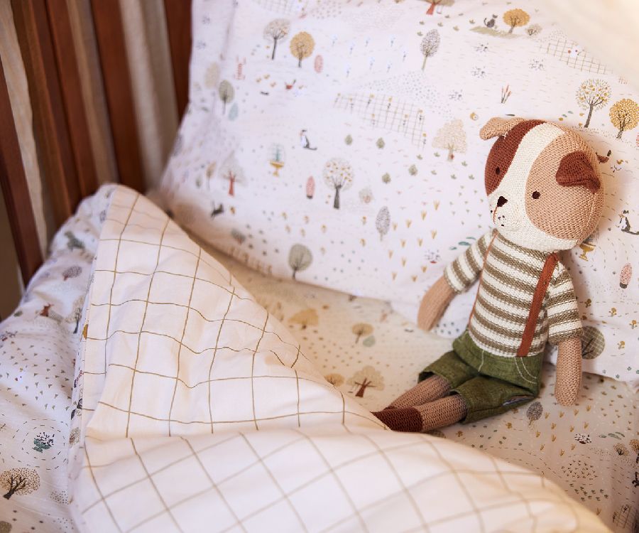 Donsovertrek Jollein, geschikt voor babybed 60x120/babybed 70x140 | Tiny Park