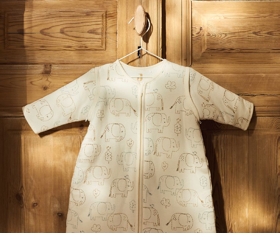 Slaapzak Jollein, 3/6 maanden, 3.5 TOG | Elephant Tales