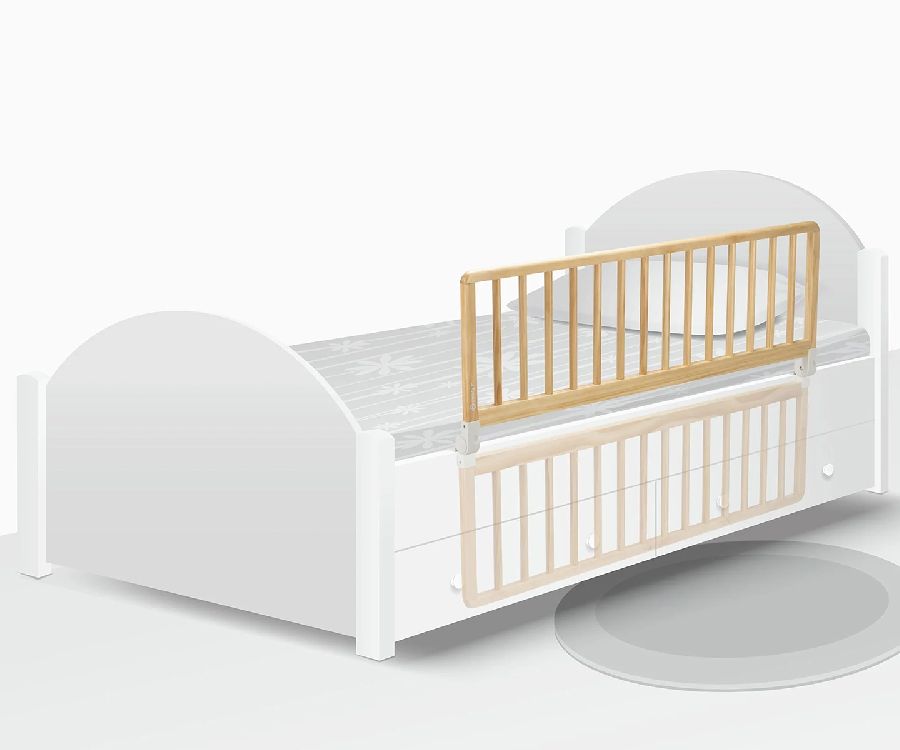 Bedhek SAFETY 1ST Wooden bedrail, geschikt voor 110 cm eenpersoonsbed