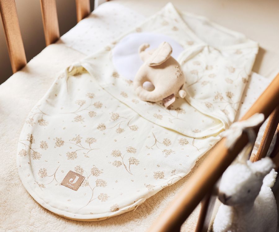 Inbakeren Jollein Wrapper, 0 - 3 maand | Leafy Dreams