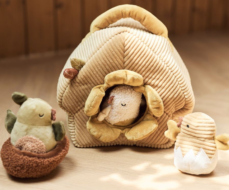 Dieren speelset Jollein Hide and seek activiteitenspeeltje set | Tiny Park