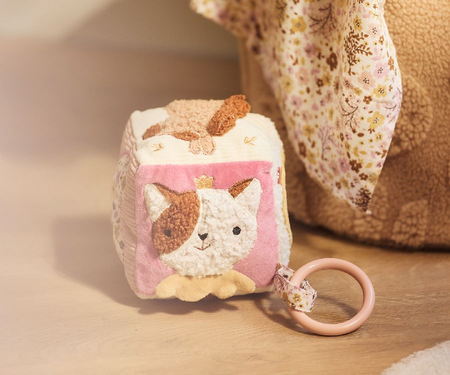Zachte activiteitenkubus Jollein Activity cube | Flower Fairies