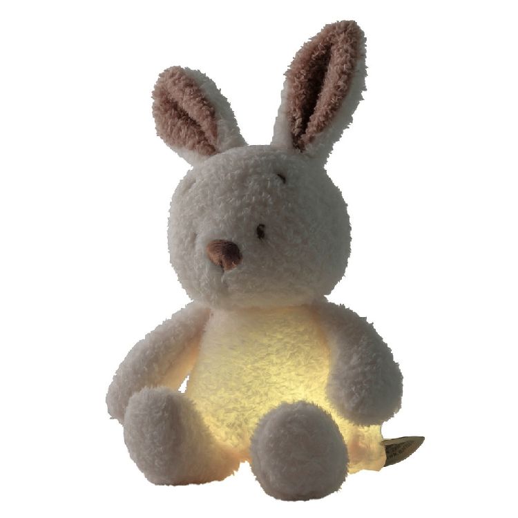 Slaapknuffel Nattou Mini Cuddly nightlight Bunny | Teddy