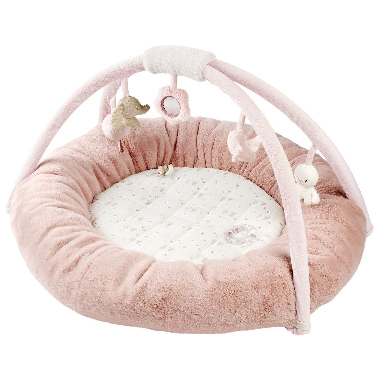 Speeltapijt met speelboog Nattou Stuffed playmat with arches | FanFan