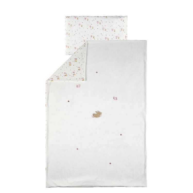 Donsovertrek Nattou, geschikt voor babybed 60x120/babybed 70x140 | FanFan