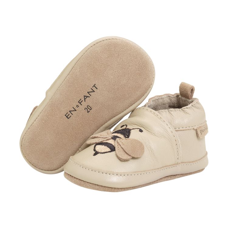 Schoenen ENFANT Leather Shoe Applique, parkschoentjes