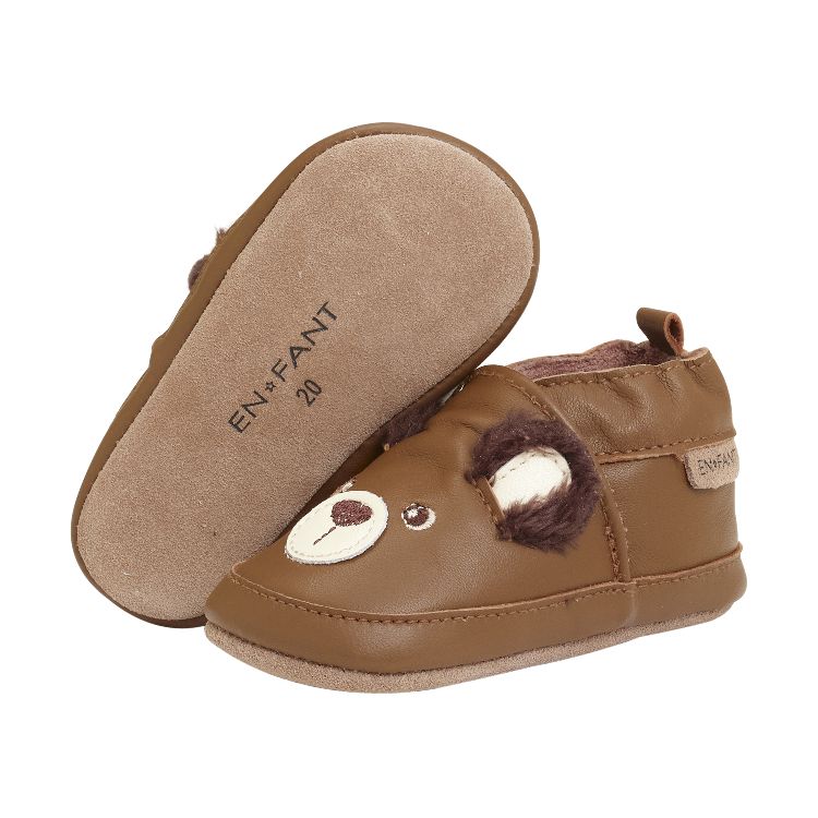 Schoenen ENFANT Leather Shoe Applique, parkschoentjes